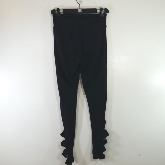 Victoria's Secret Sport Black Twisted Mesh Cutout Leggings size Small - Picture 4 of 10